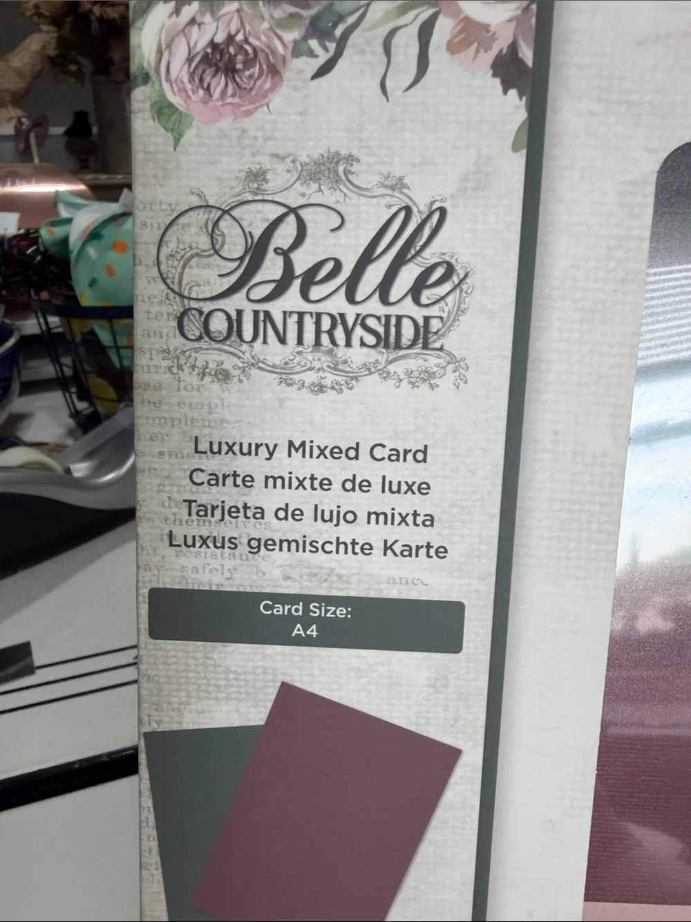 Crafters Companion Belle Countryside Luxury Mixed Card
